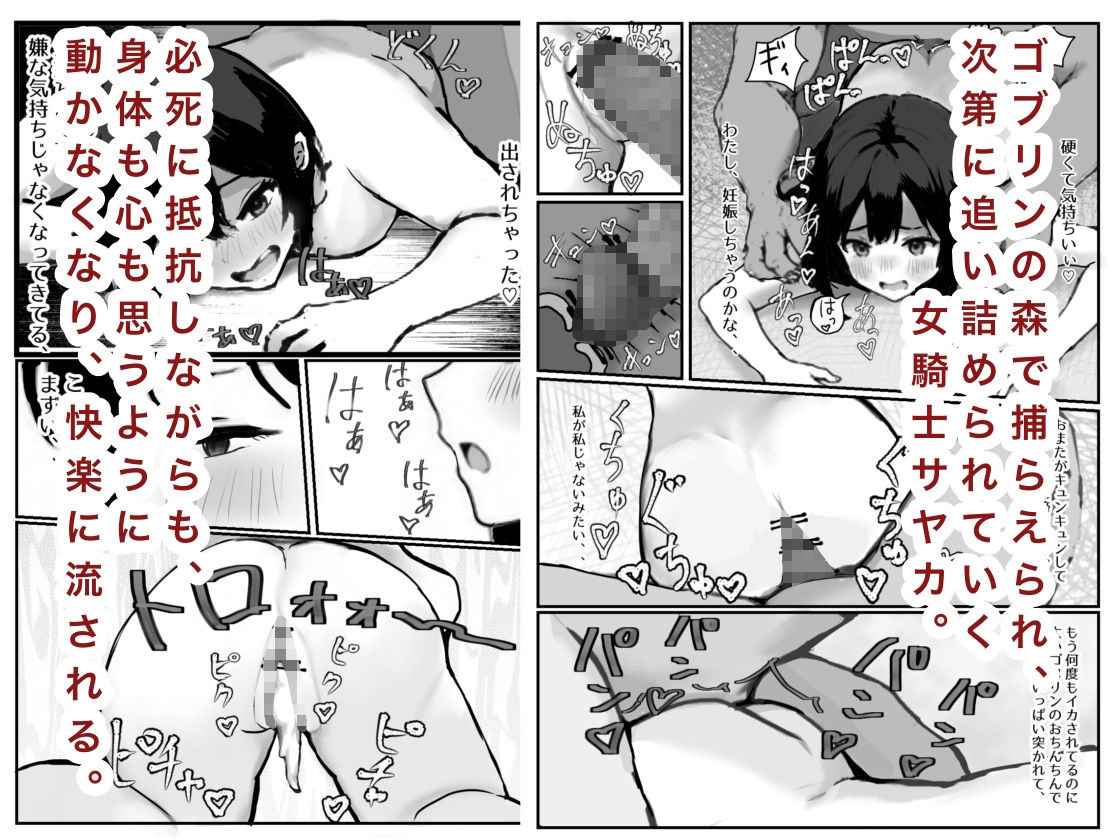 女騎士敗北録〜ゴブリンの森〜2