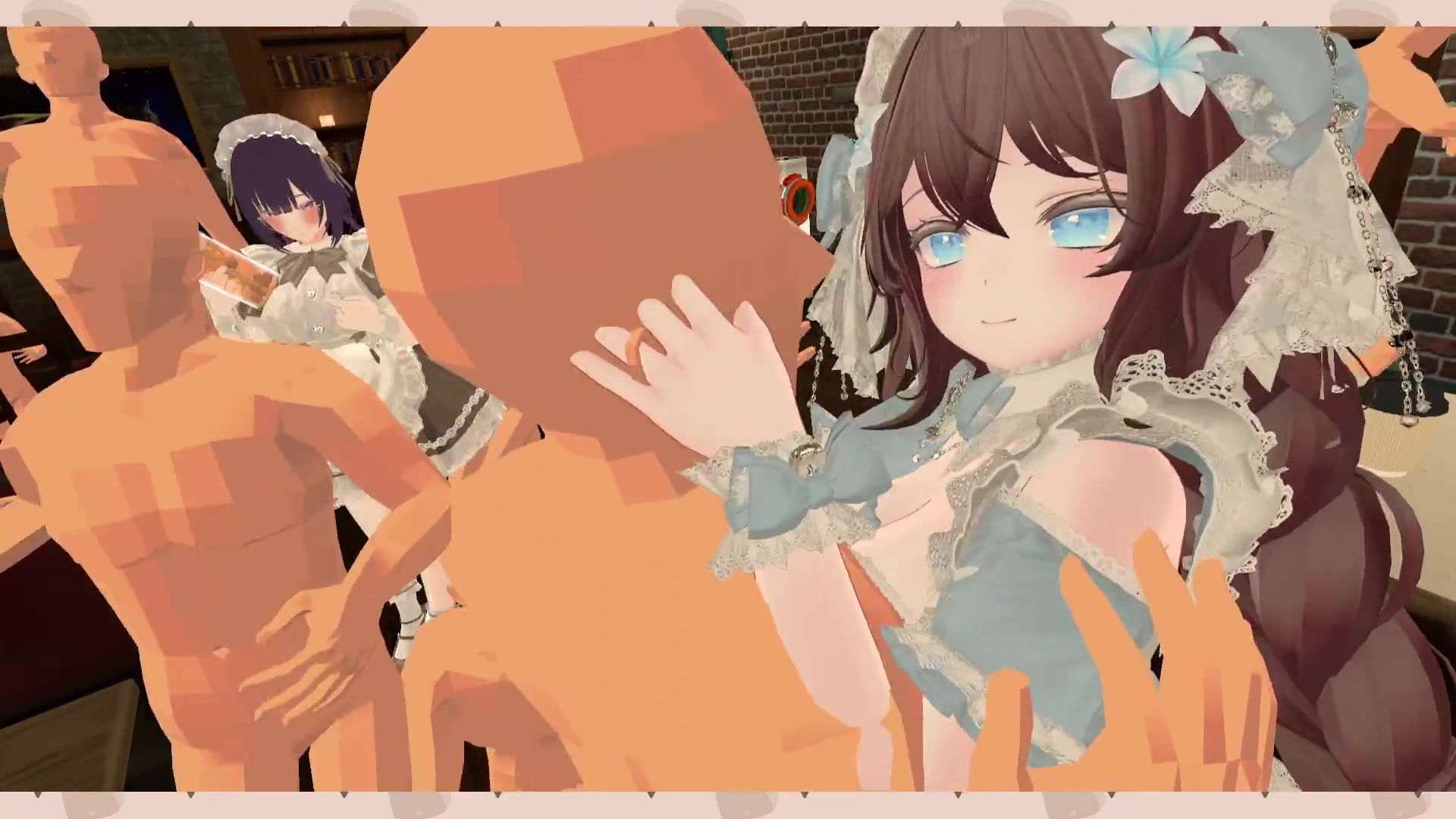 【アイテム連動】ポプロChilloutVR！！可愛いメイド達がご主人様にご奉仕…（はーと）【リスナーさん参加型】 井栗まろん
