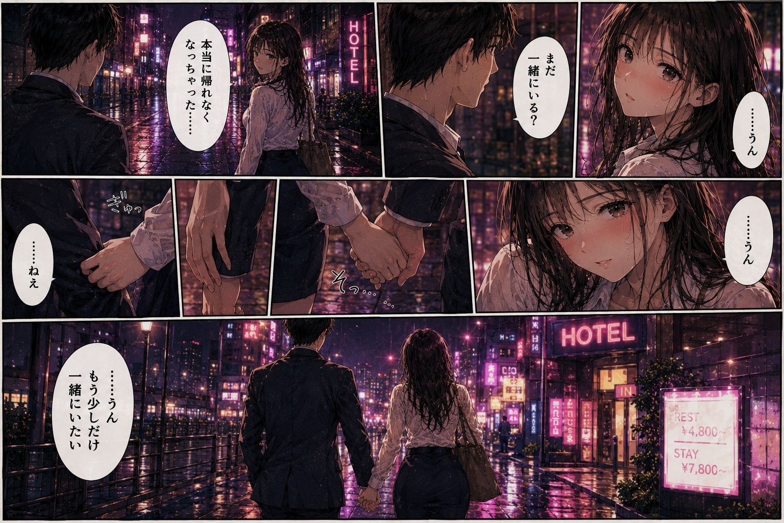 終電を逃した美女をナンパしてみた。 〜「帰れなくなっちゃった」彼女との長い夜〜
