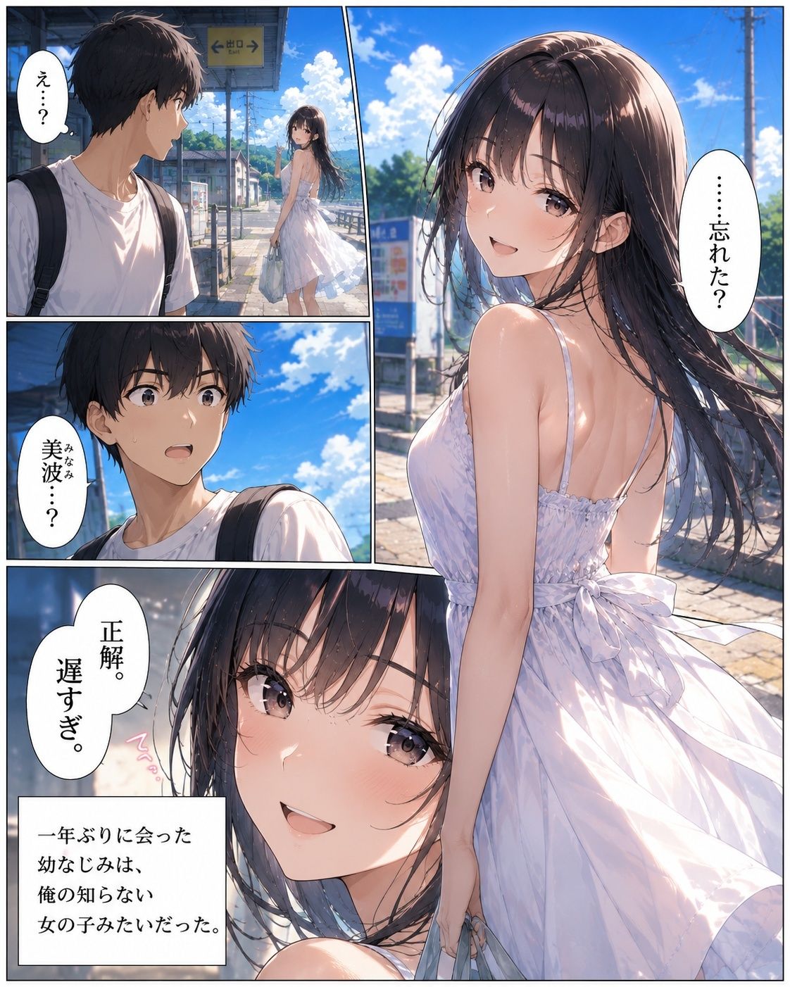 『夏休み、幼なじみが女になった。』 〜ずっと友達だった僕らの、忘れられない夏〜