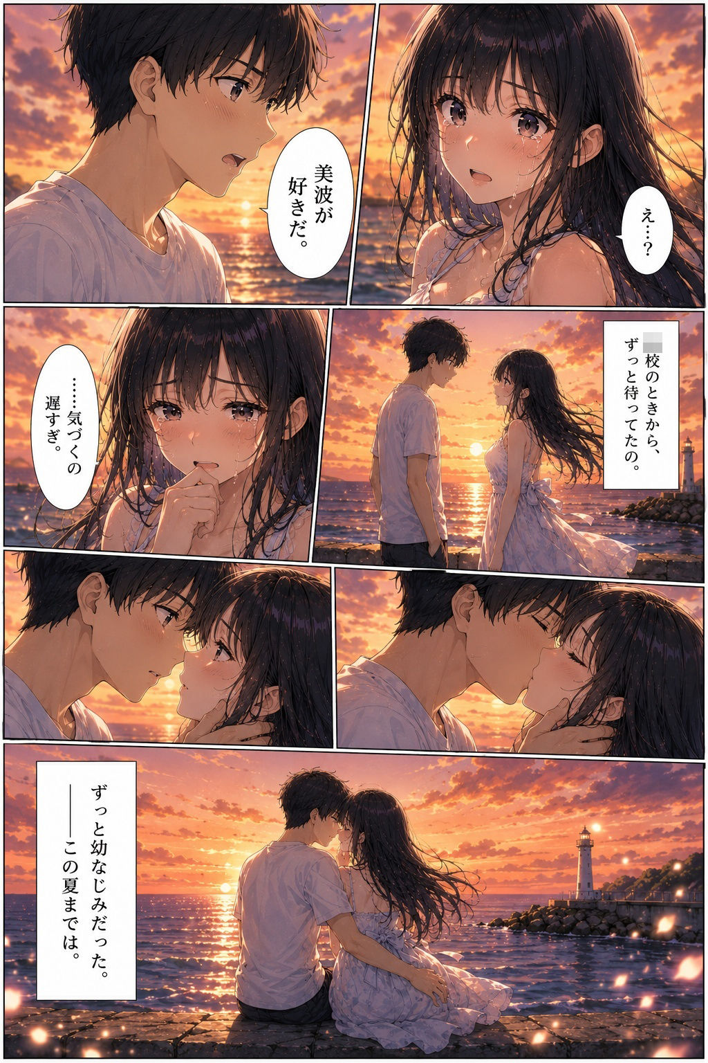『夏休み、幼なじみが女になった。』 〜ずっと友達だった僕らの、忘れられない夏〜
