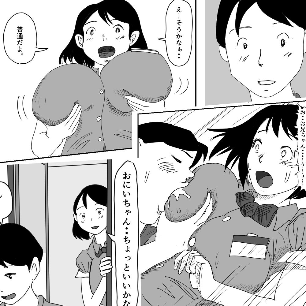 【近親相姦体験】巨乳天然妹・美咲とセックスした兄