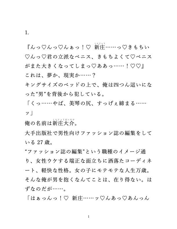 堅物同期のド真面目アナルをほかとろになるまで愛でてみた【ノベル版】