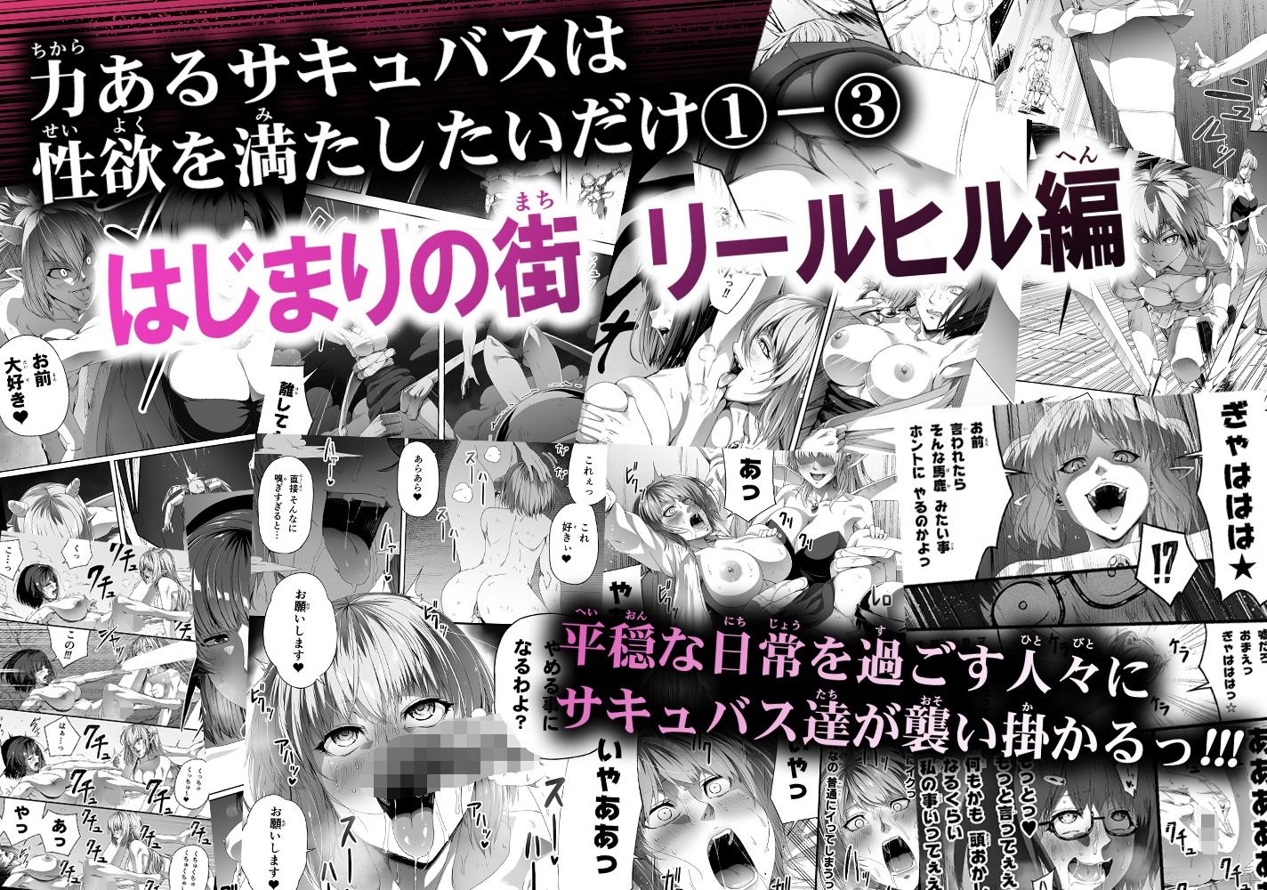 力あるサキュバスは性欲を満たしたいだけ-COMPLETE-