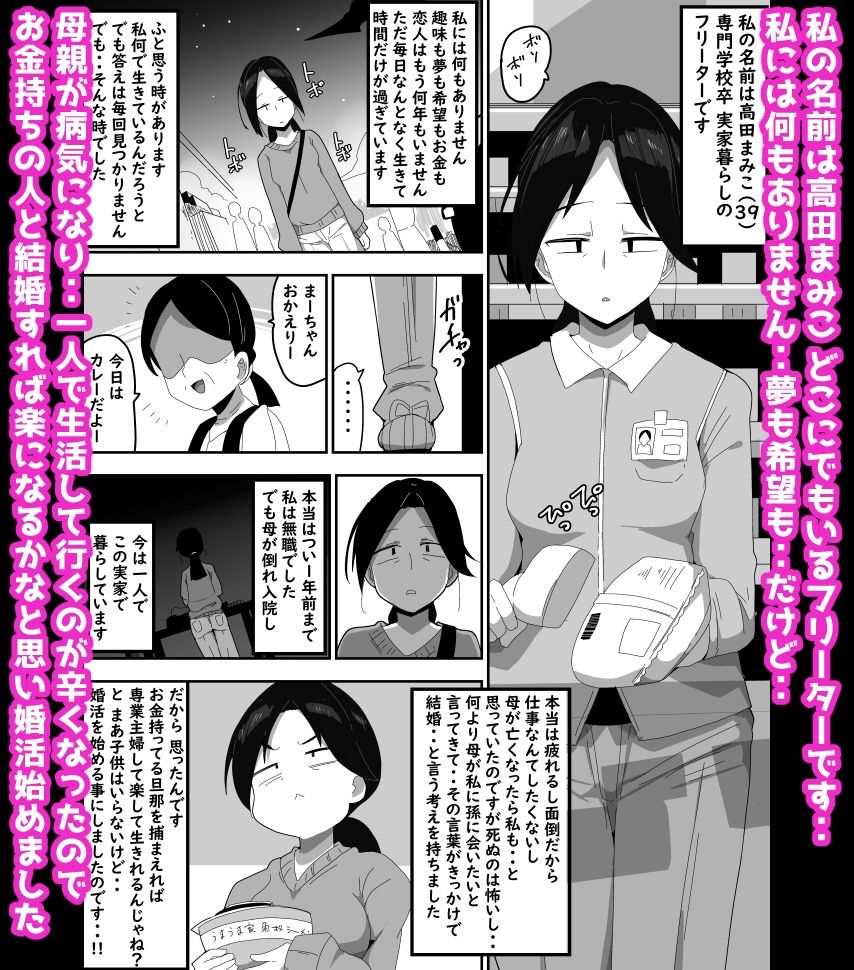高望みおばさんとご成婚おめでとうございます！ ボイス付き