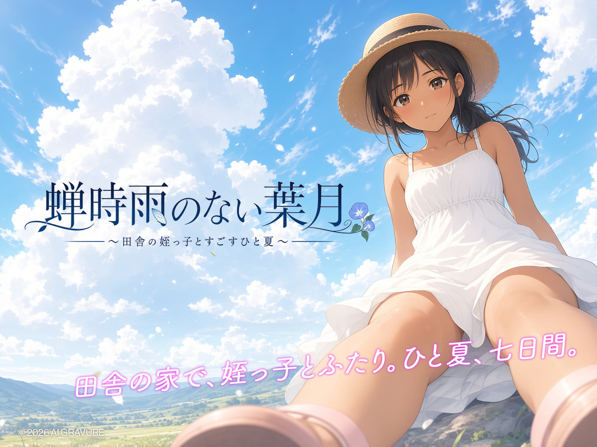 蝉時雨のない葉月 〜田舎の姪っ子とすごすひと夏〜