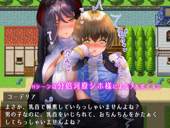 【体格差おねショタRPG】聖騎士様とサキュバス従者【逆レ○プBF】