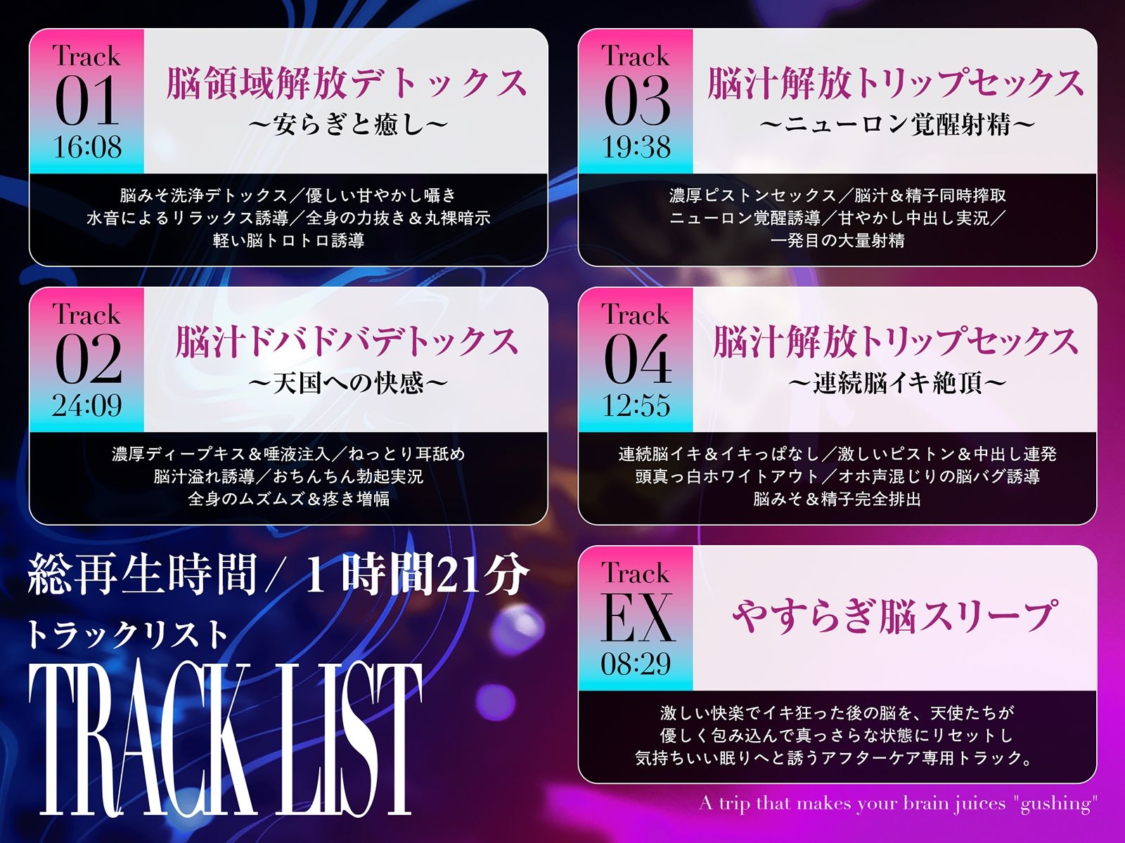 脳汁『ドバドバ』トリップ ♯快感脳デトックスで頭も身体もとろけるような強●リセット