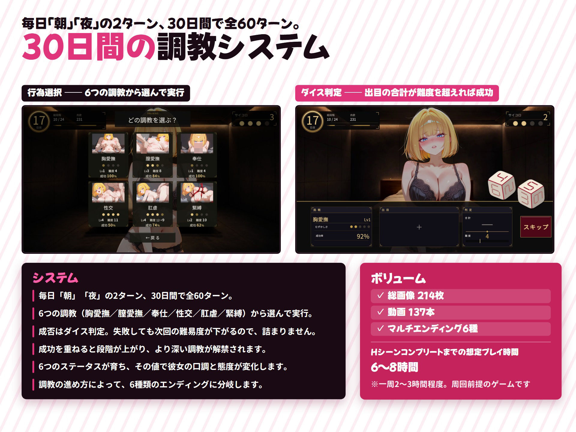 【調教シミュレーション】いじめっ子ギャル、堕ちる 〜30日間の完堕ち性活〜