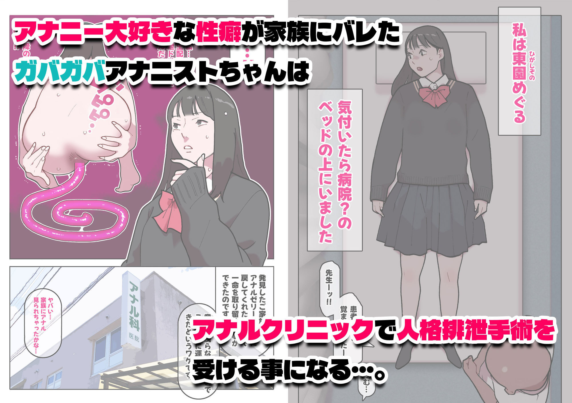 あのコはガバガバアナニスト 人格排泄手術