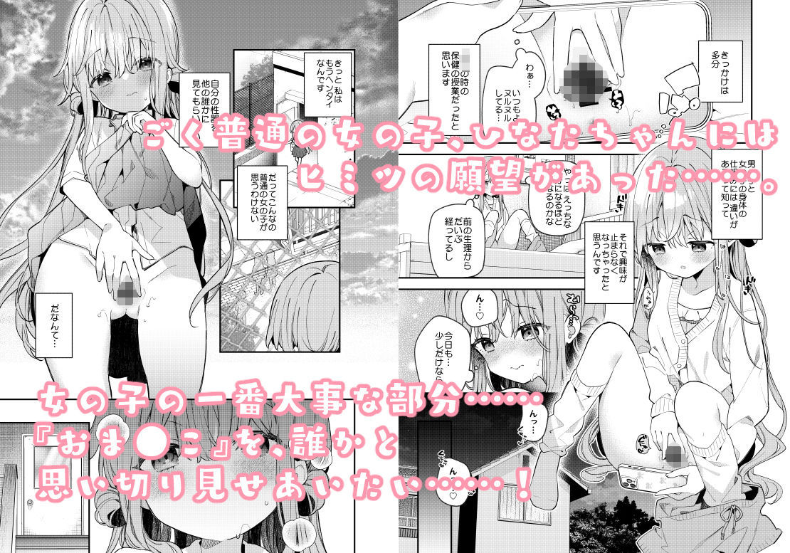 くぱぁふぇてぃっしゅ -秘密のヤリ部屋で見せ合いっこ3Pした話-