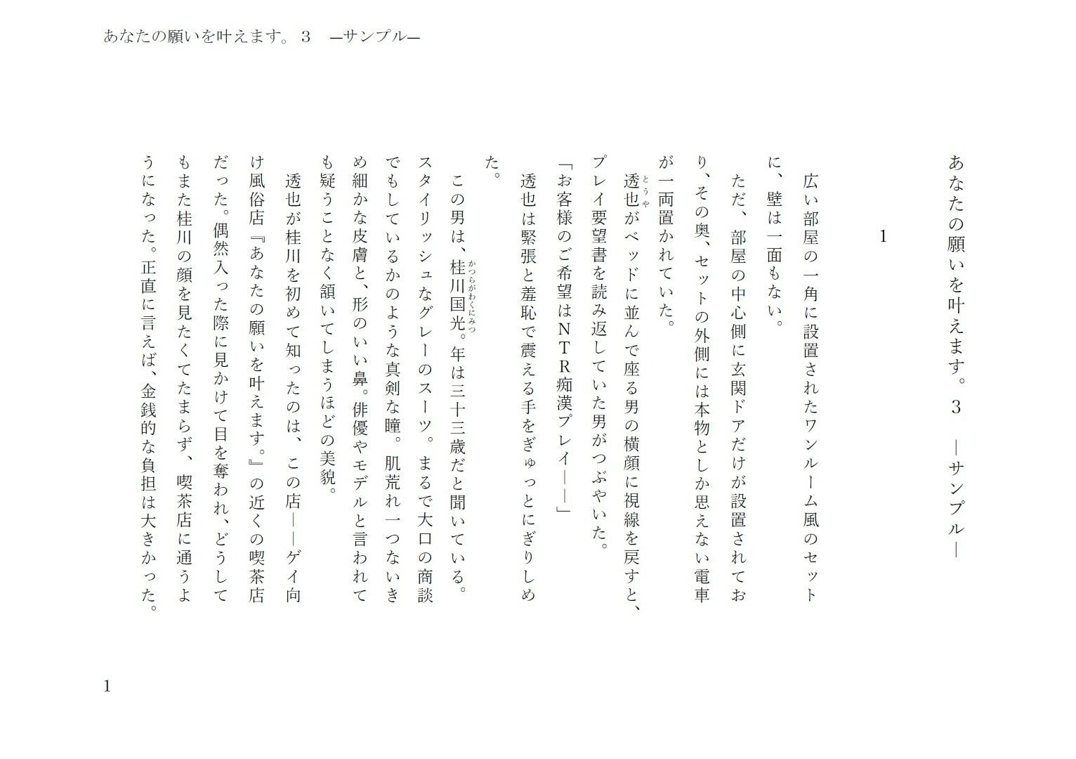 あなたの願いを叶えます。3