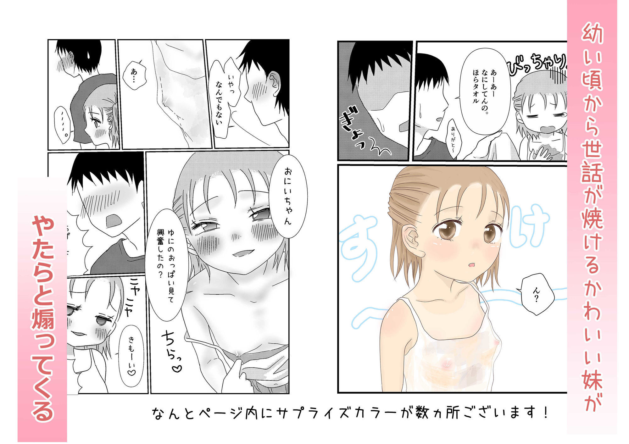 妹に煽られていちゃラブせっくすした日