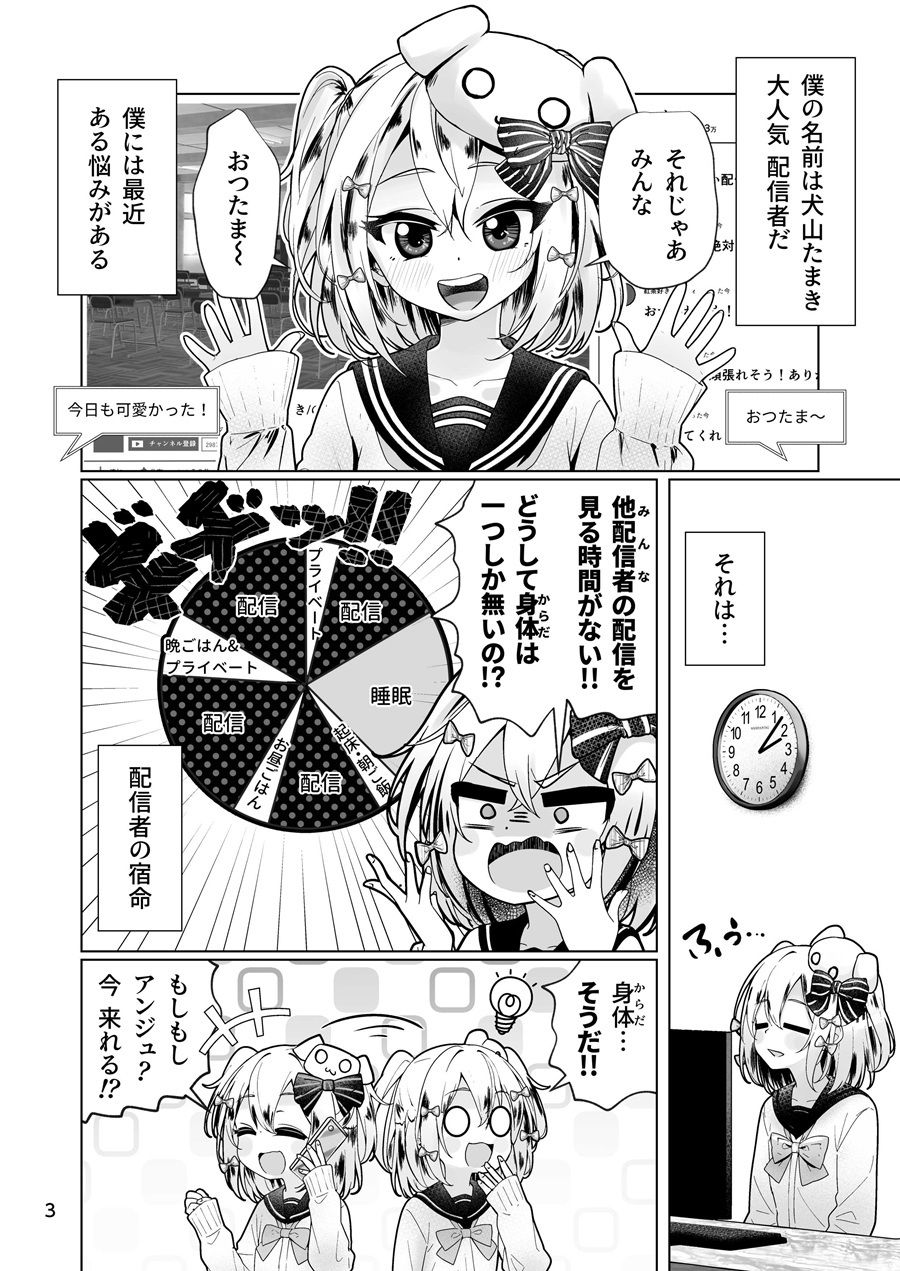 犬山た○きくんの分裂日常