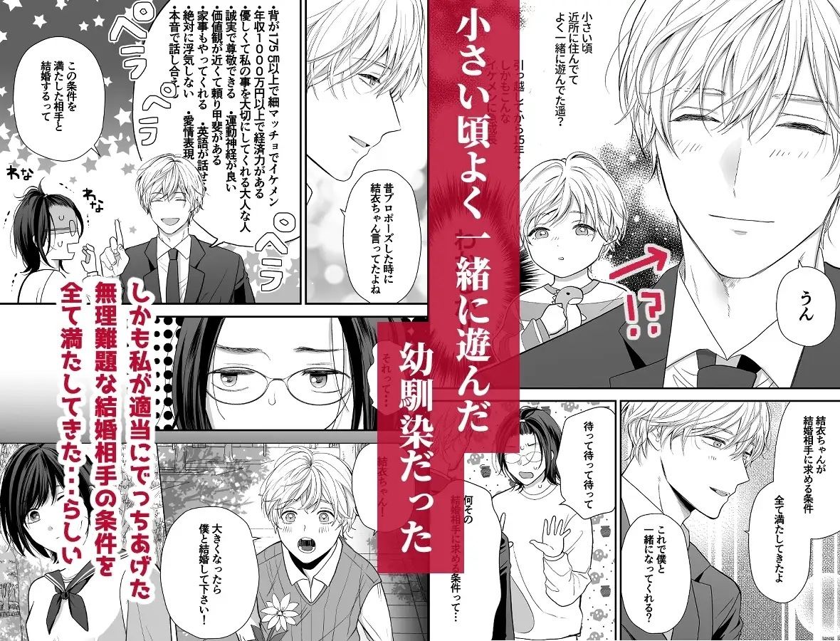 ハイスペ幼馴染の執着愛〜甘くて重いわからせセックス〜