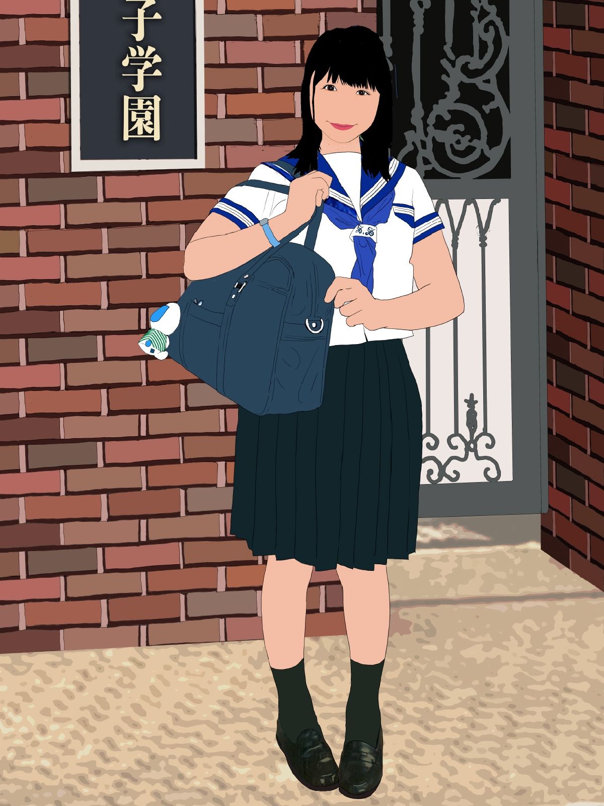 男の娘イラスト集「がるぼーいの推しの娘」