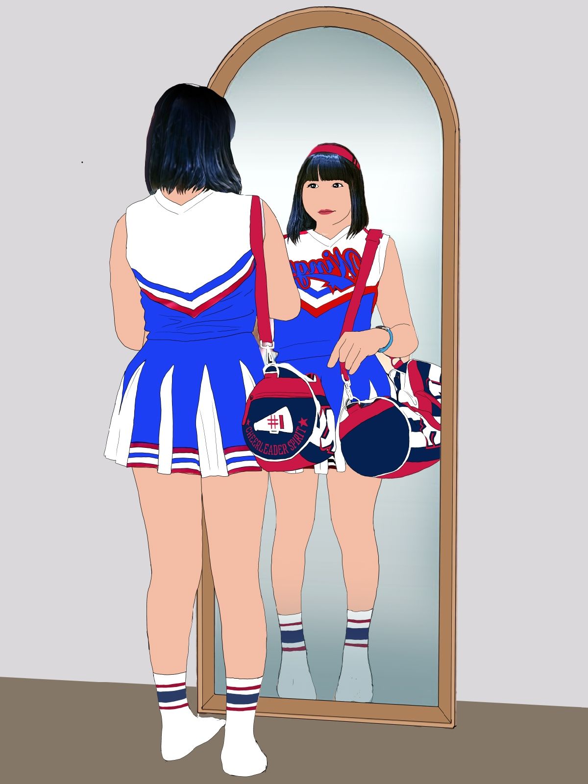 男の娘イラスト集「がるぼーいの推しの娘」