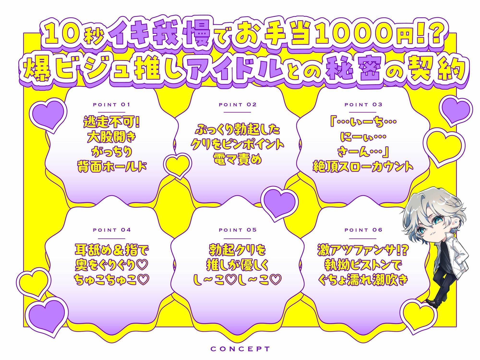 最推しSINOくんがエッチな対価で推し活費を貢いでくる件〜推しから稼ぐ永久機関!?〜