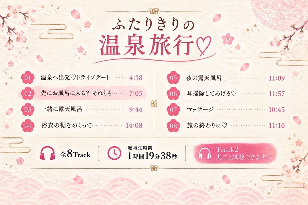 【KU100★恋鈴桃歌】彼女といちゃらぶ温泉旅行