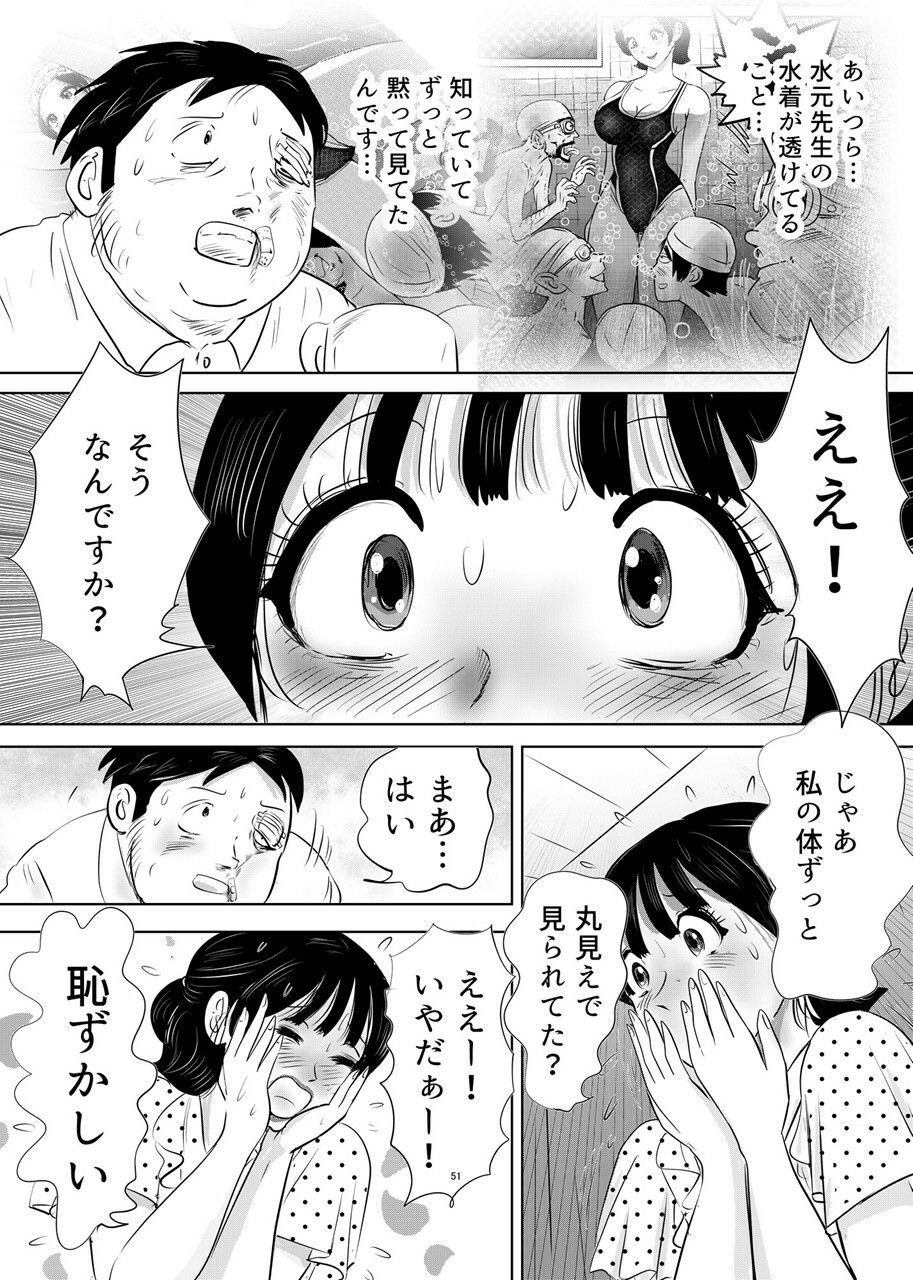 競泳水着が透けて丸見えハプニング 先生の羞恥水泳教室2