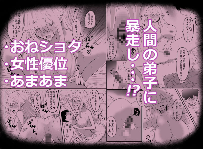 エルフの賢者と人間の弟子