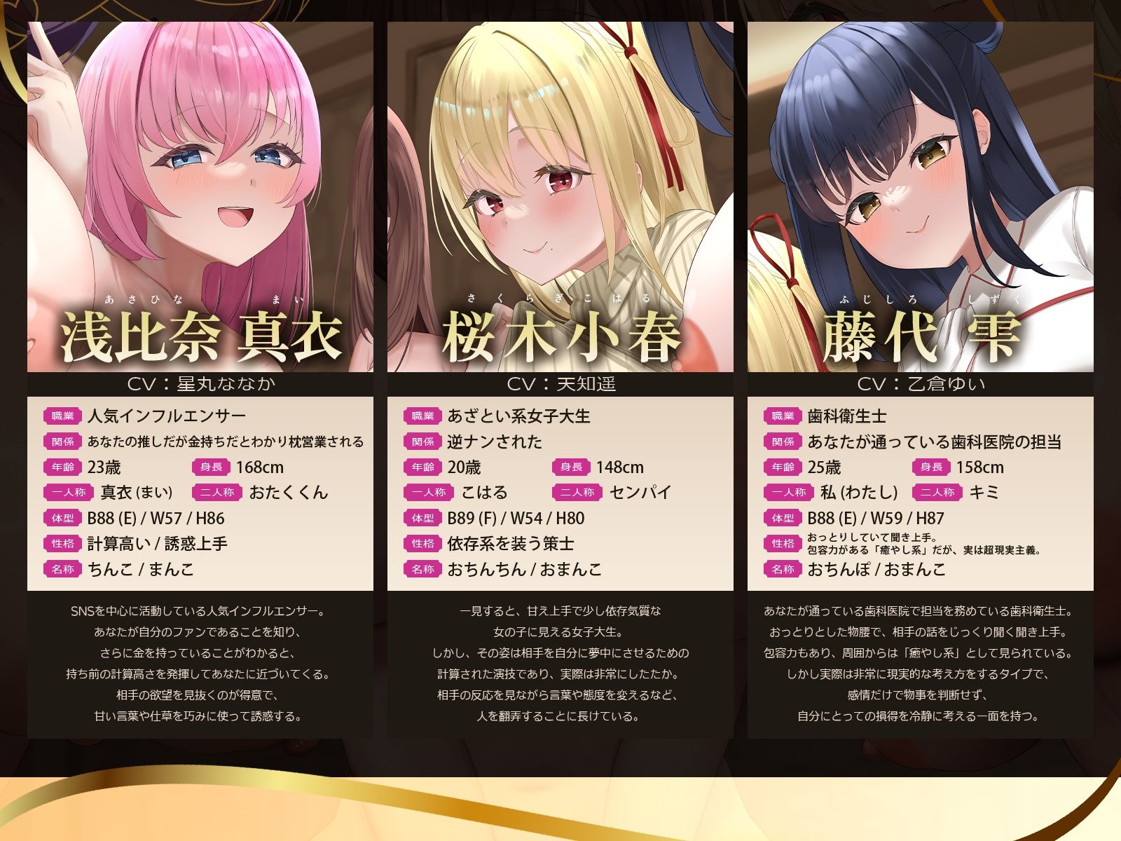 【5時間x5人】金持ちDT争奪（はーと）嘘つき恋愛サバイバル〜5人も婚約者候補がいるのに俺を本当に愛しているのは、たった1人だけらしい〜