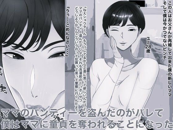 ママのパンティー盗んだだけなのに モノクロ版