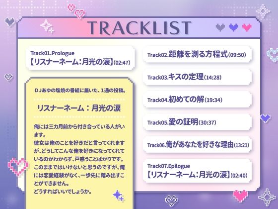 【CV.五日天峰】ドウテイカレシ ― 数式でほどける夜 ―