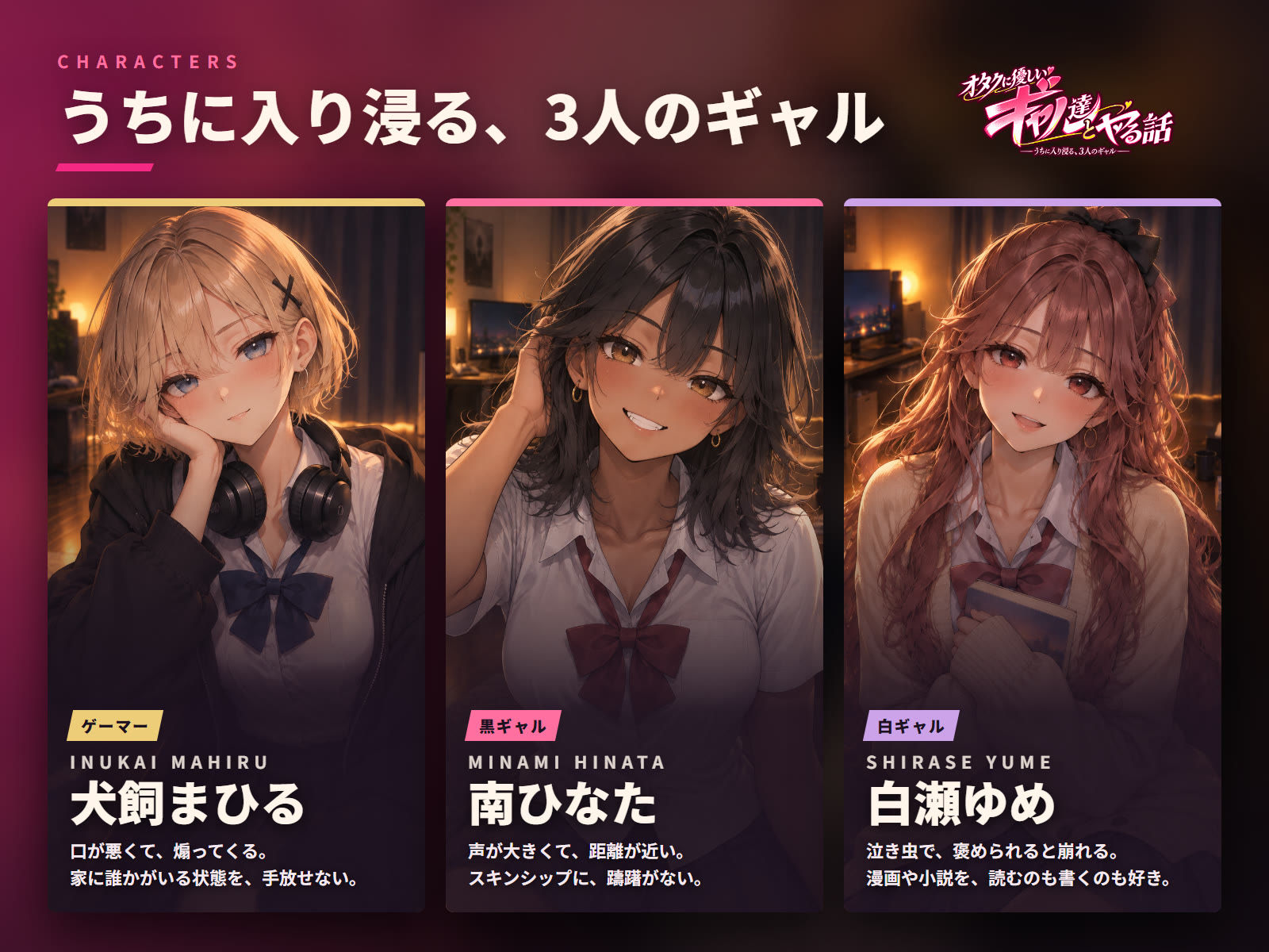 オタクに優しいギャル達とヤる話