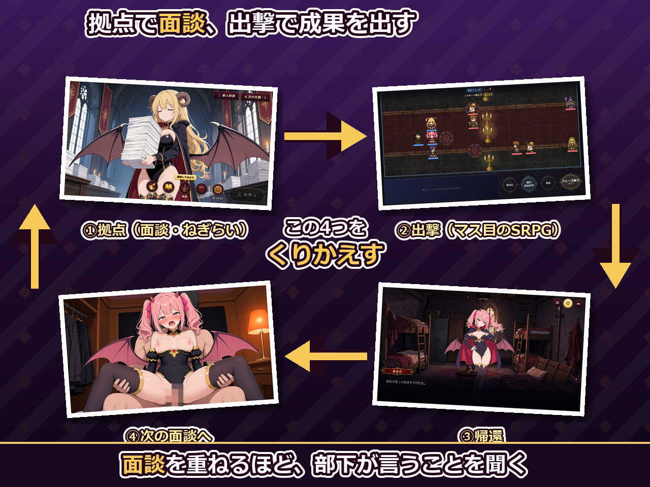 サキュバス新規事業部 〜問題児だらけの魔王軍で、振り回されて、搾られて、出世する〜