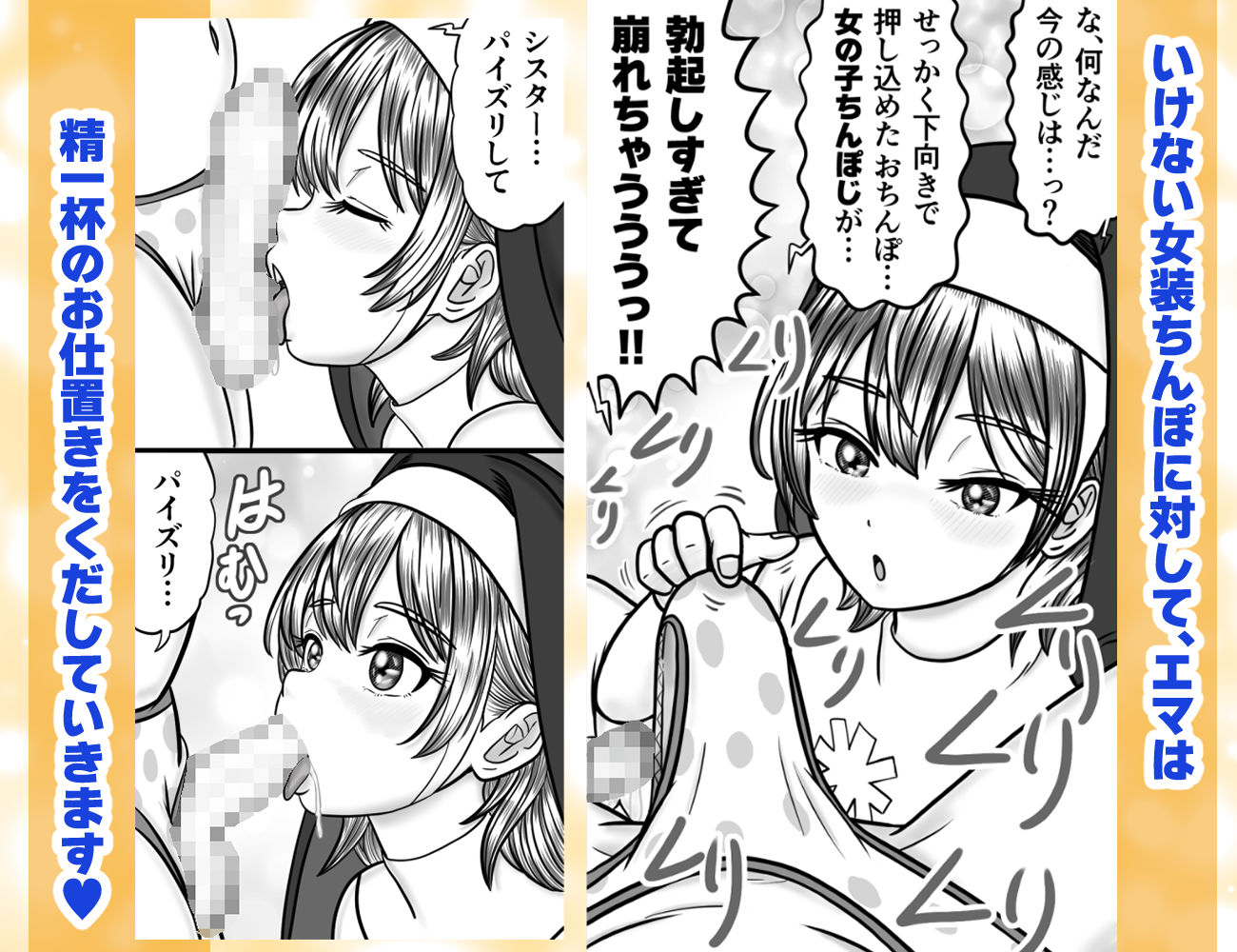 男の娘シスターのすけべな教導