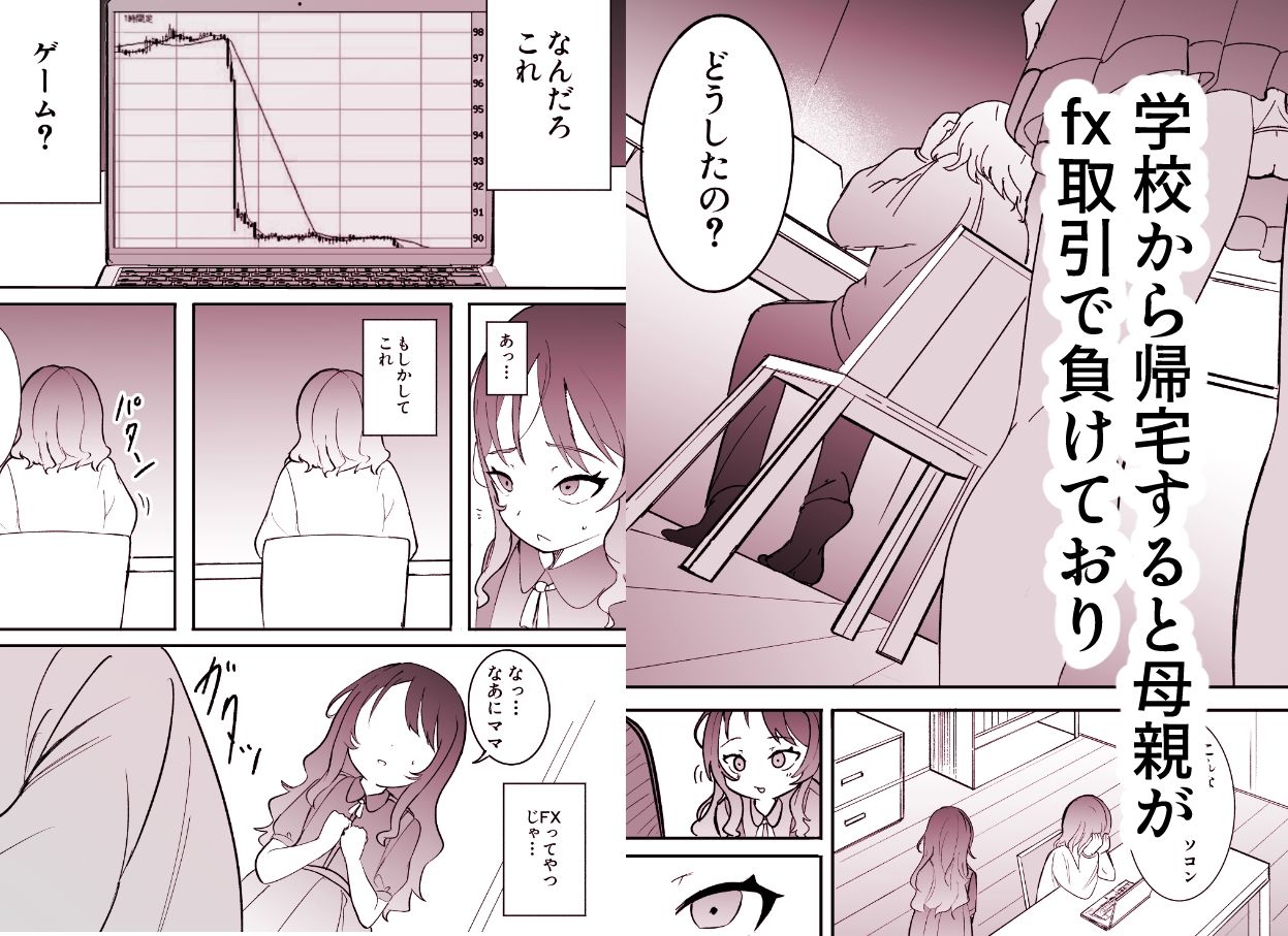 借金返済のため売られた少女達はアクメ落ち2