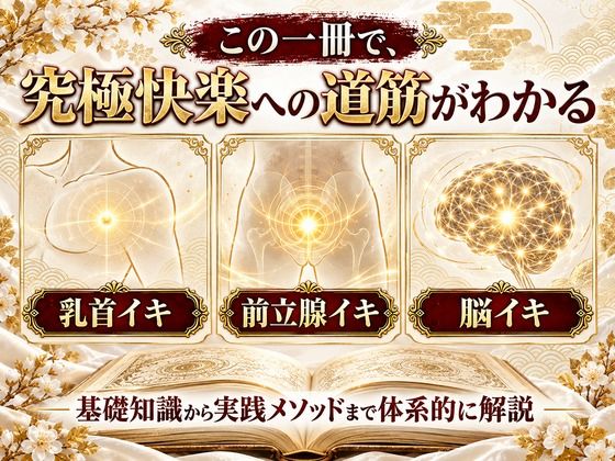 乳首イキ・前立腺イキ・脳イキ お尻と乳首を使った究極快楽メスイキ 達成方法をすべて収録した メスイキ虎の巻