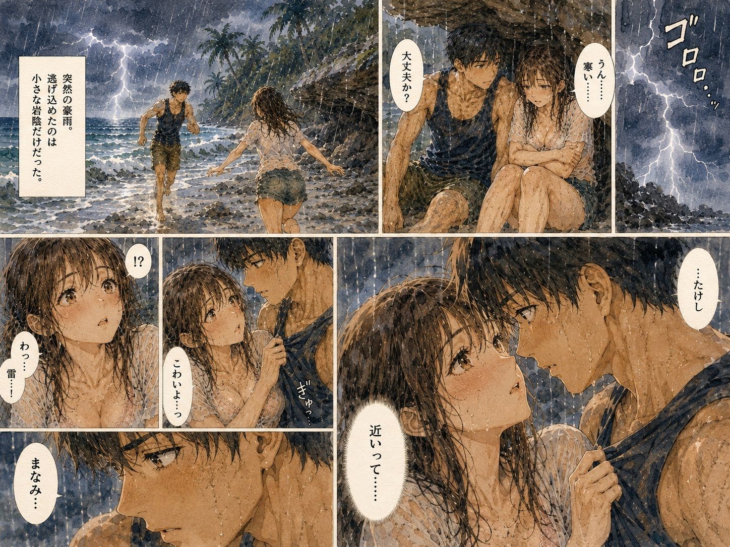 無人島で幼馴染と二人きり。 〜助けが来ないなら、もう我慢できない〜