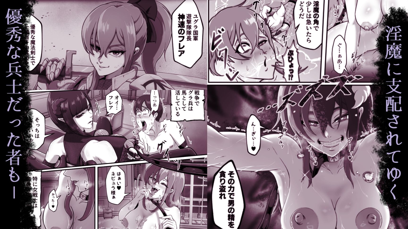 サキュバス城攻略 （1）淫魔に支配された王国