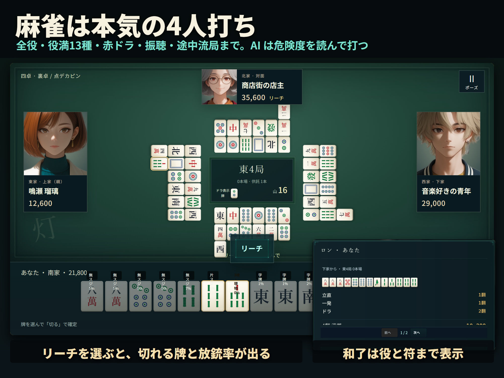 【スマホ対応】アンドロイド彼女とハメパコ麻雀教室【早期購入＆レビュー特典あり】
