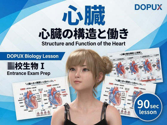 【▲20】パンチラガチャ★一ノ瀬廻里 大学に進学し強豪予備校『DOPUX（ドピュックス』で生物I，IIを教える名物講師に！（Vol.055:心臓）