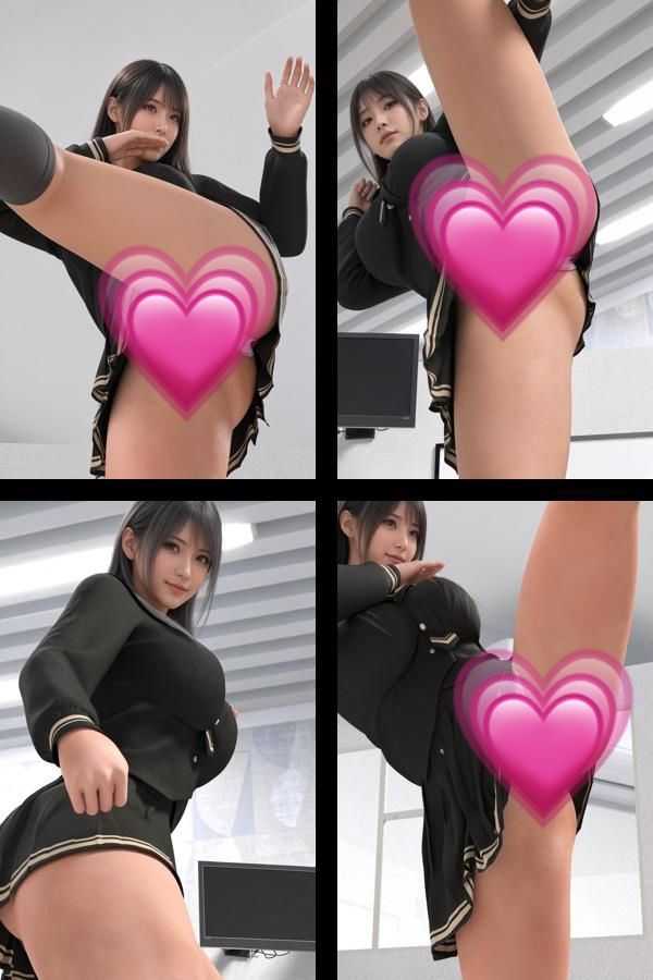 才色兼備の万能女性格闘家 霧島 愛唯の学生モデル風写真集The Real_03