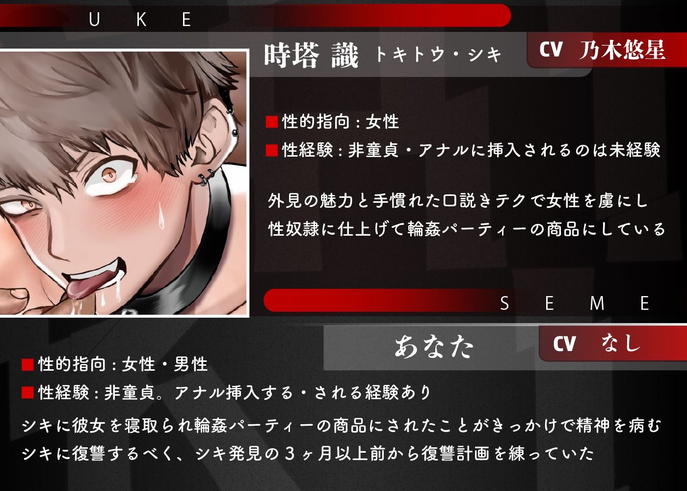 【モブ総勢38人！全員ボイスあり】最強モブレ作品ダブルパック【シキ・ライト】