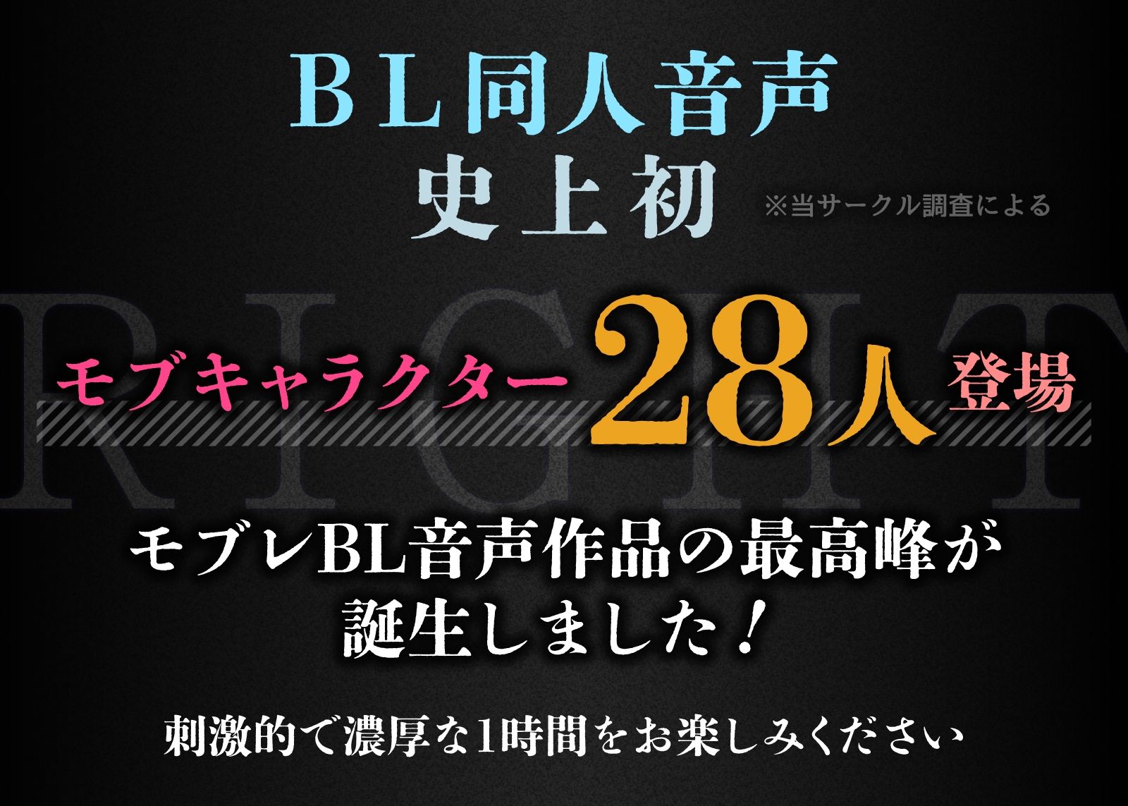【モブ総勢38人！全員ボイスあり】最強モブレ作品ダブルパック【シキ・ライト】