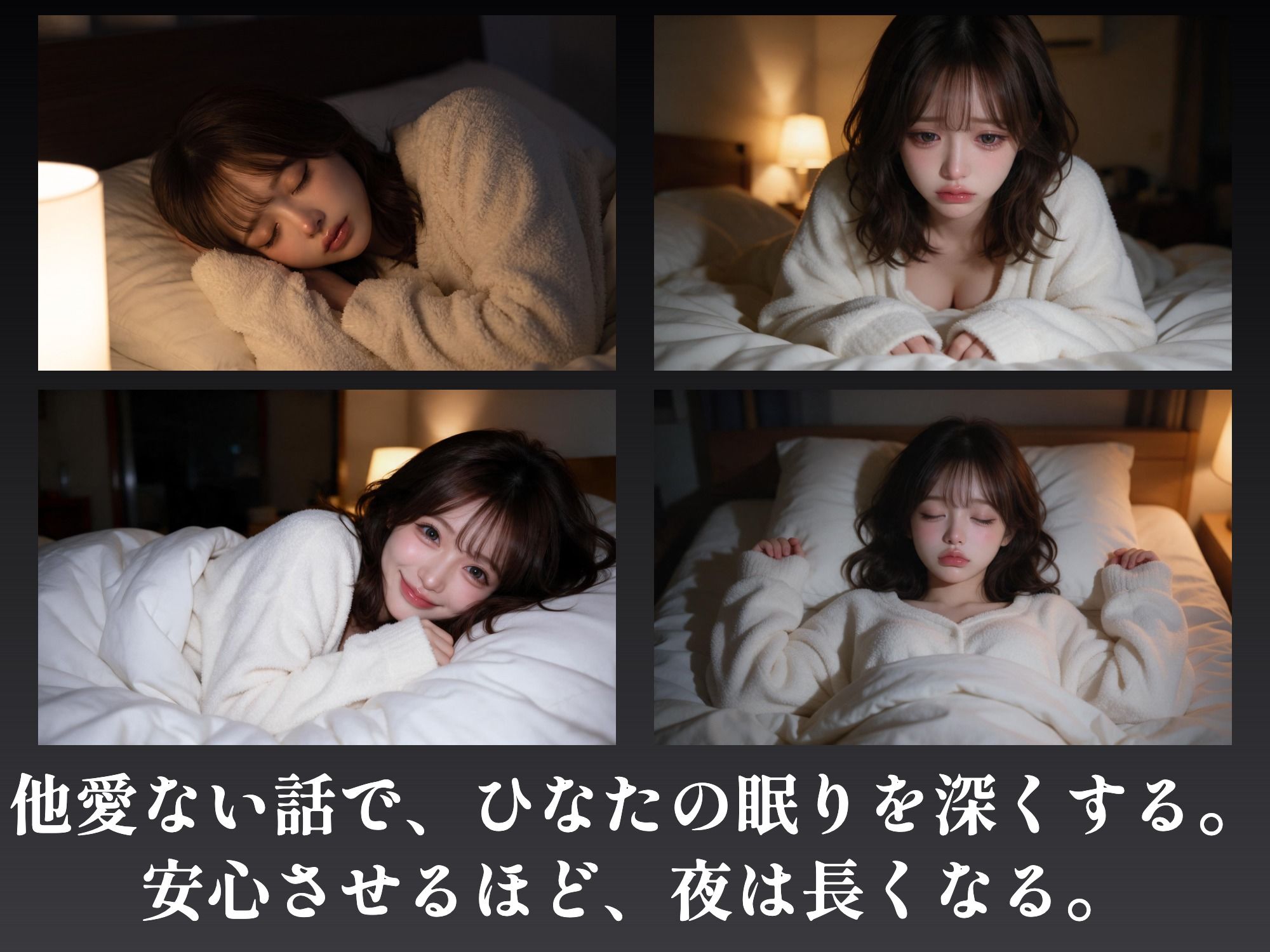 妹、起きないで。