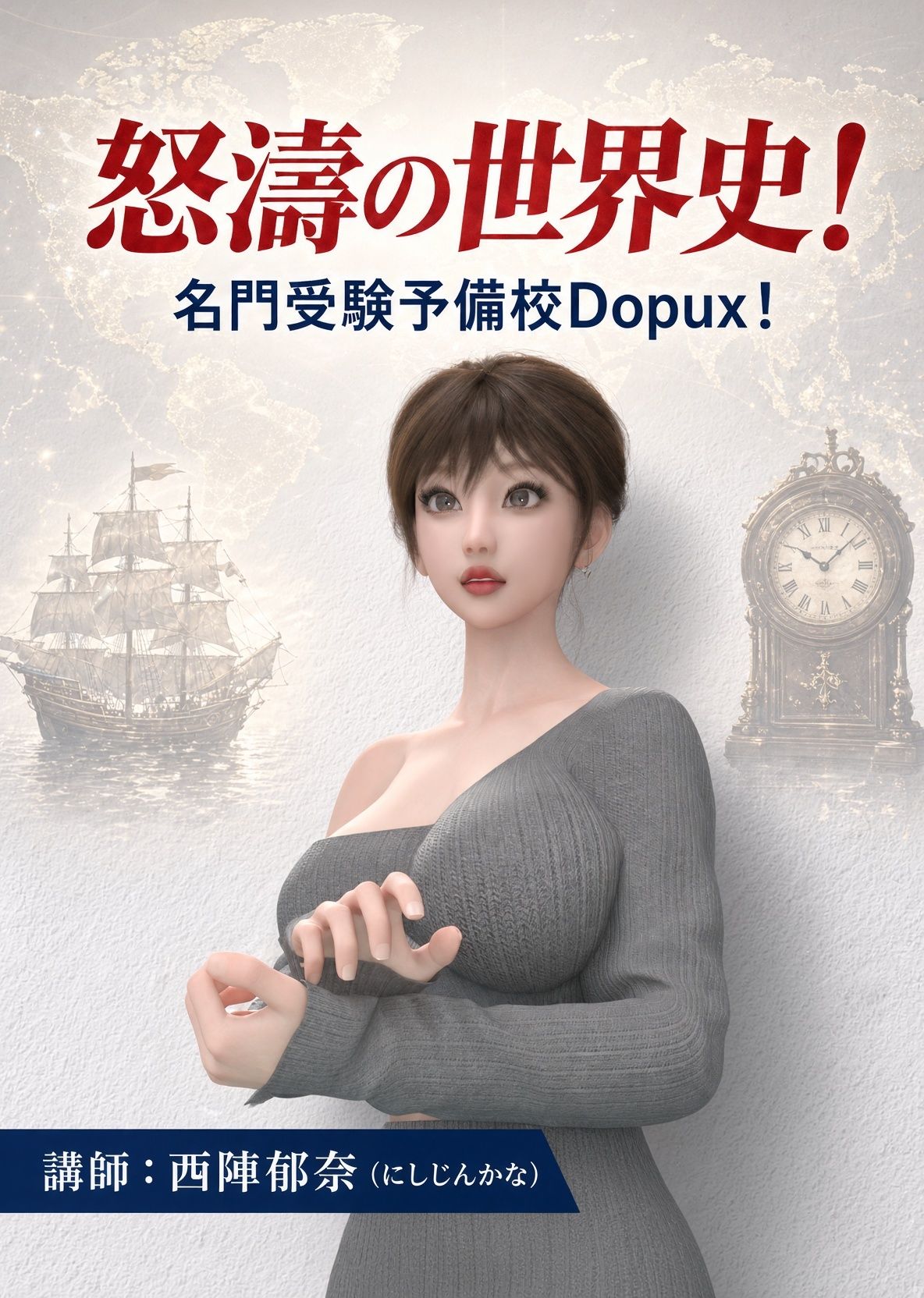 パンチラガチャ★西陣郁奈(にしじんかな)強豪予備校『DOPUX(ドピュックス)』で大学受験生向け講座(世界史)を教える名物講師!(Vol.005:北米先住民は一つの民族だったのか?)