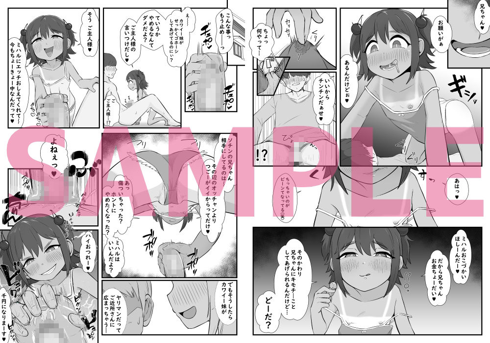 カワイイ妹がオッサンのオナペットに変わってた-見せつけSEXと惨めで財布なボク-