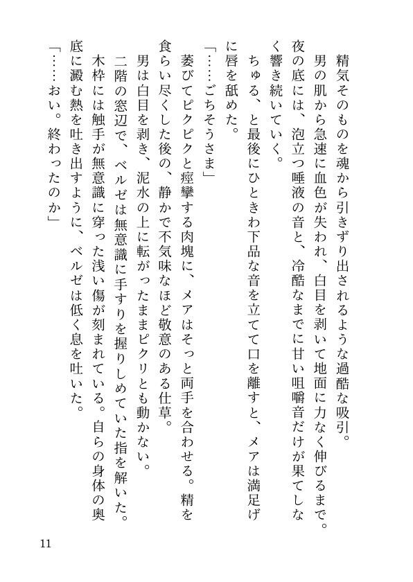 【盗賊討伐編】サキュバスと触手剣士の搾精百合マイホーム計画 Ep.1