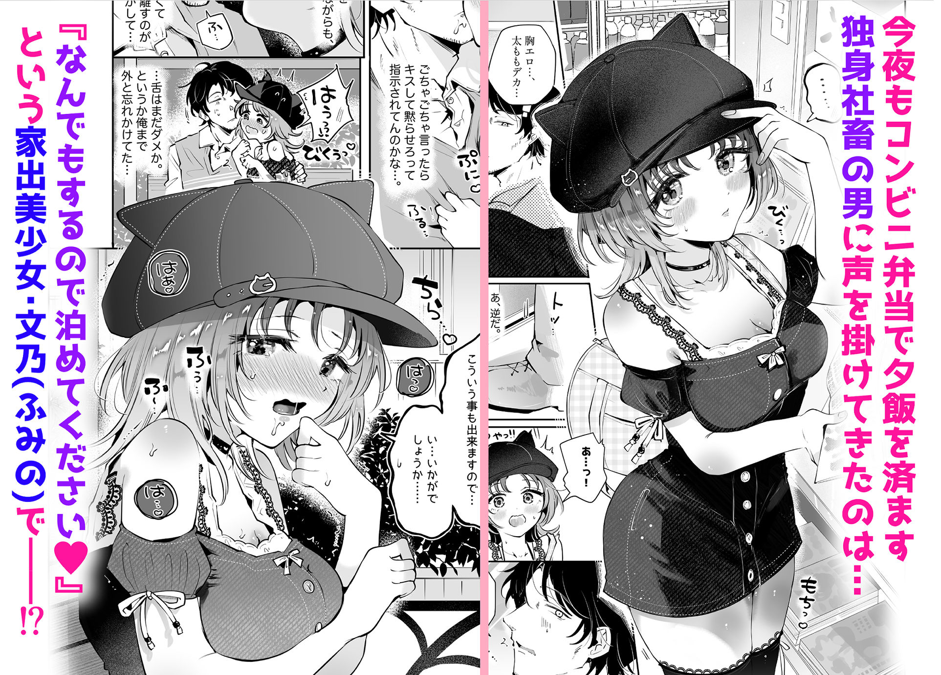 家出美少女〇〇を生オナホとして飼う話〜迷い猫の拾い方〜