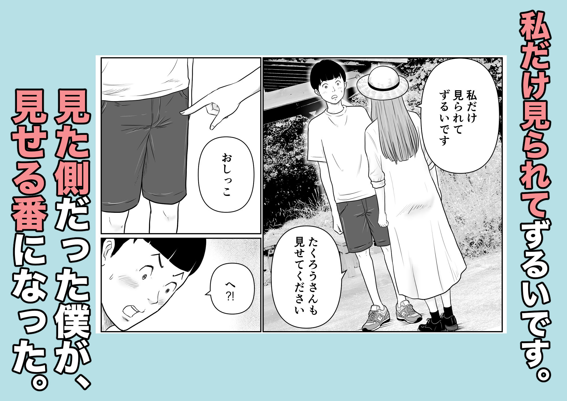 海辺で出会ったお姉さんの野ションを目撃した僕は、逆に野ションを見せることになった話 〜残響〜