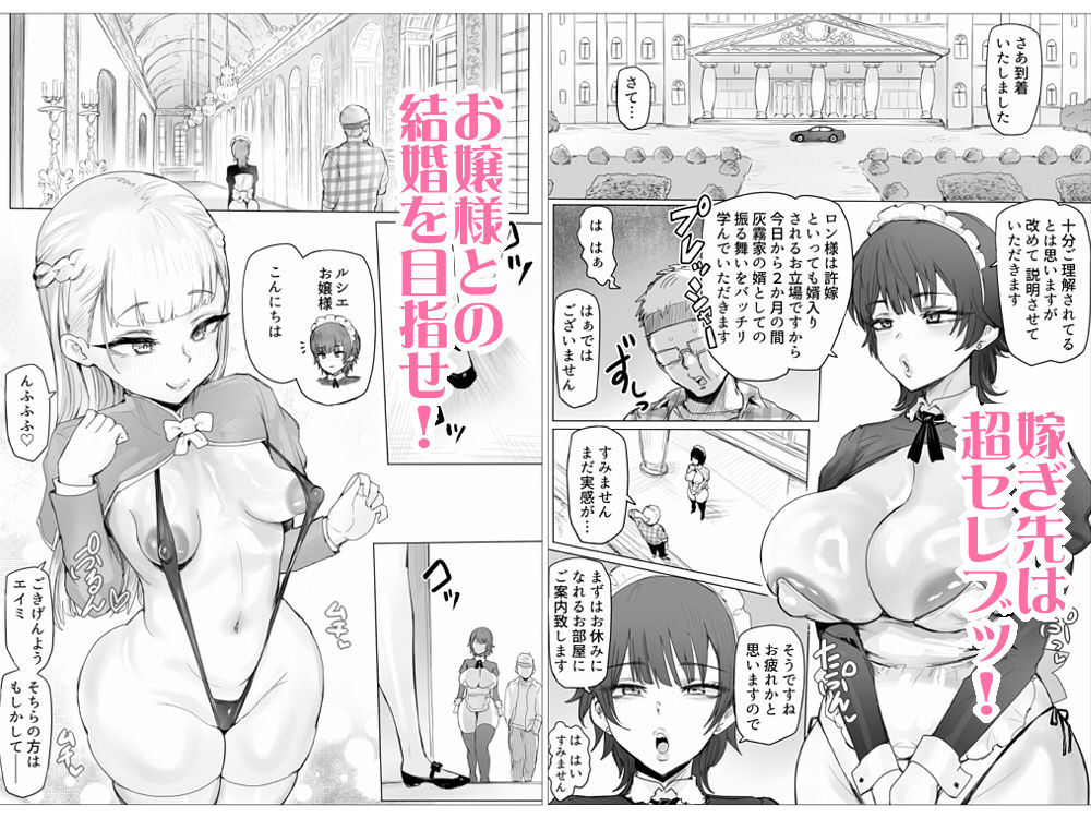 メイドで生ハメ練習したらお嬢様のコキ穴を攻略だ！