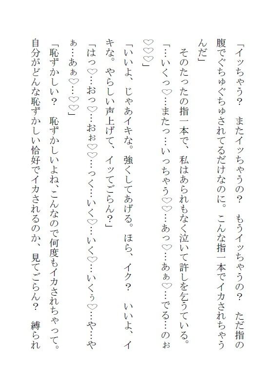 【小説版】裏アカ声優の絶頂管理 〜人気声優のドS彼氏が限界までイジめてきます〜