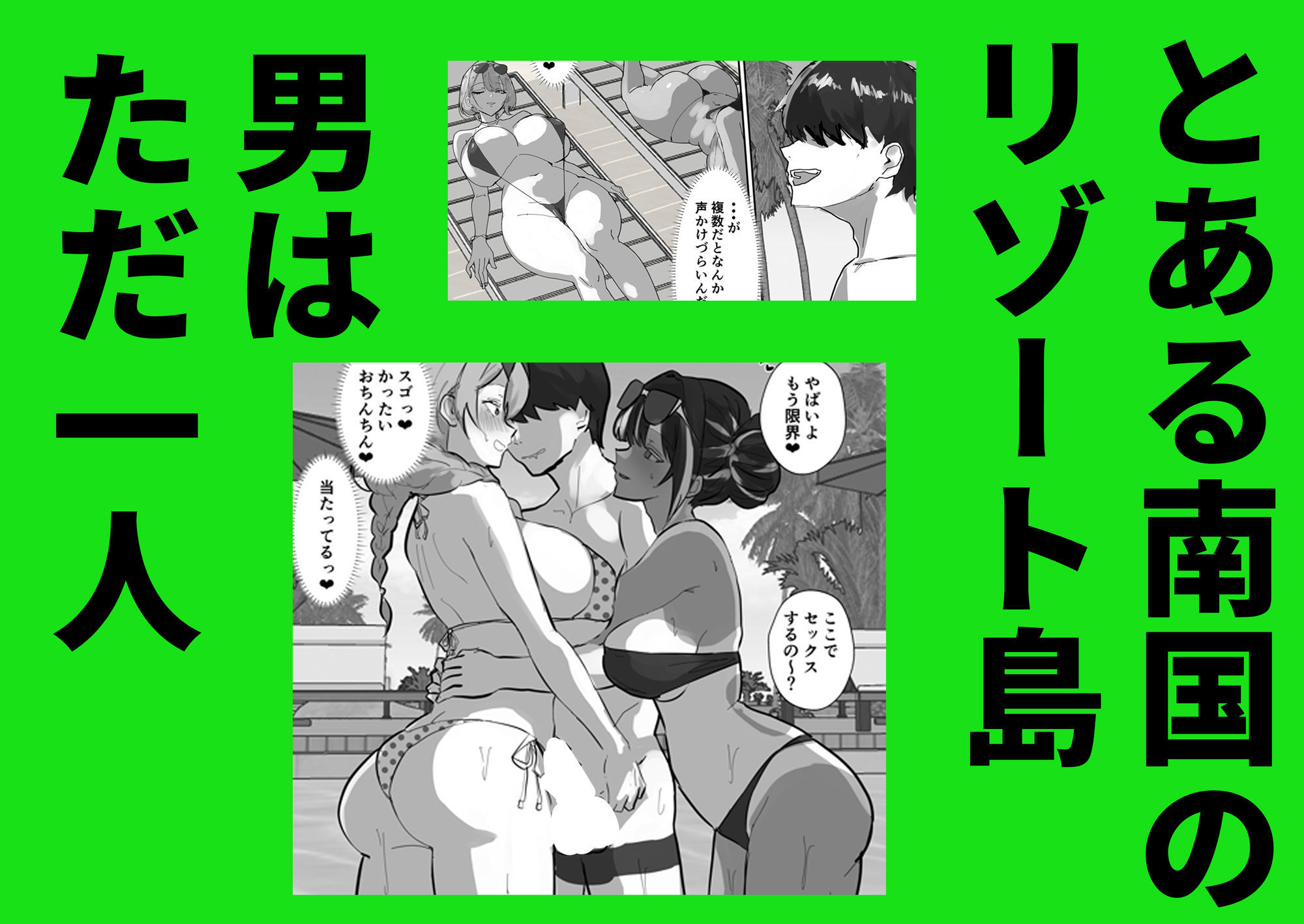 ハーレム世界のサマーリゾート