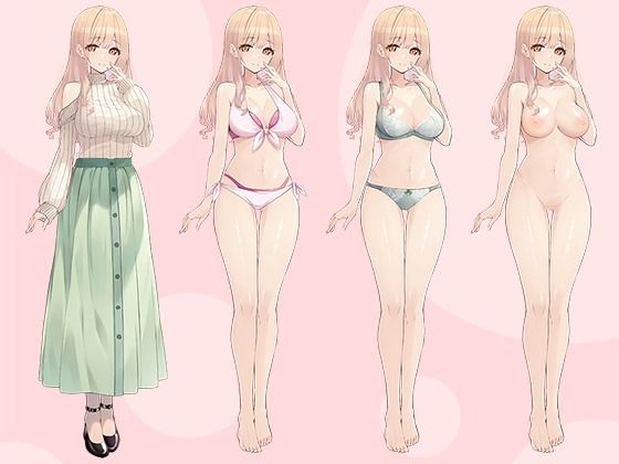 【立ち絵素材R18】あらあらお隣のお姉さん フルセットPSDパック